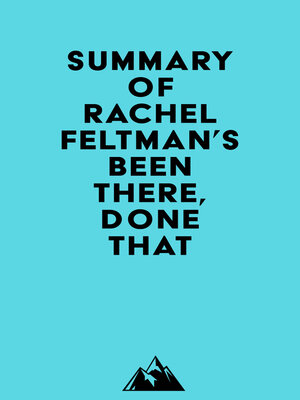 cover image of Summary of Rachel Feltman's Been There, Done That